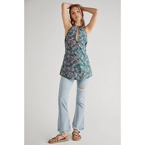 Free People Lyla Halter Tunic Size L. A34